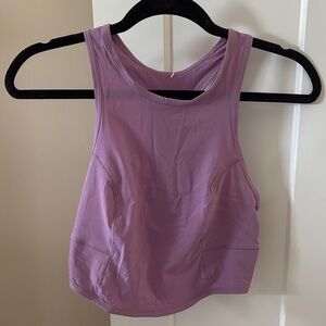 Purple Athletic Tank Top